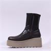 Marco Moreo Vale Side Zip Ankle Boot - Brown Taupe